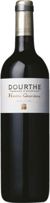 16,95 € Бесплатная доставка | Красное вино Dourthe Hautes Gravières A.O.C. Graves Франция Merlot, Cabernet Sauvignon бутылка 75 cl