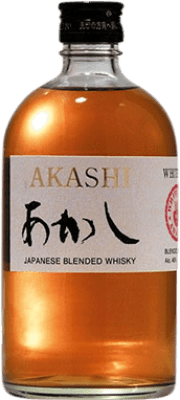 35,95 € Free Shipping | Whisky Blended Eigashima Akashi Japan Medium Bottle 50 cl