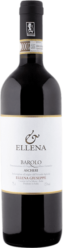 34,95 € Kostenloser Versand | Rotwein Ellena Giuseppe Ascheri D.O.C.G. Barolo Italien Nebbiolo Flasche 75 cl