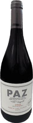 25,95 € Envío gratis | Vino tinto Finca Las Moras Paz I.G. San Juan Argentina Syrah Botella 75 cl