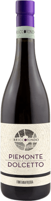 15,95 € 送料無料 | 赤ワイン Fontanafredda Briccotondo I.G.T. Grappa Piemontese ピエモンテ イタリア Dolcetto ボトル 75 cl