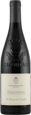 23,95 € Free Shipping | Red Wine François-Xavier Nicolas Pere Le Secret des Dentelles A.O.C. Gigondas France Syrah — Shiraz, Garnacha — Grenache, Mourvèdre 75 cl