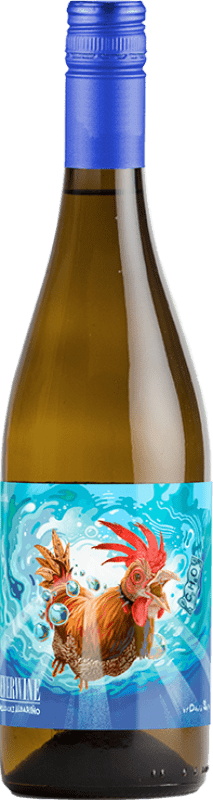 12,95 € Spedizione Gratuita | Vino bianco Gallina de Piel Neverwine Smells Like Albariño D.O. Catalunya Spagna Bottiglia 75 cl Senza Alcol