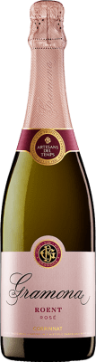 27,95 € Бесплатная доставка | Розовое игристое вино Gramona Roent Rosé брют Corpinnat Испания Grenache, Pinot Black бутылка 75 cl