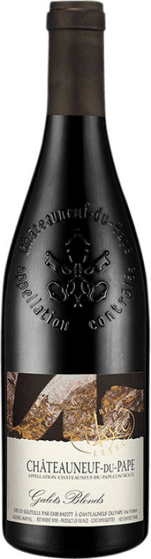 42,95 € Бесплатная доставка | Красное вино Grandes Serres Patrick Lesec Galets Blonds A.O.C. Châteauneuf-du-Pape Франция Syrah, Grenache, Mourvèdre бутылка 75 cl
