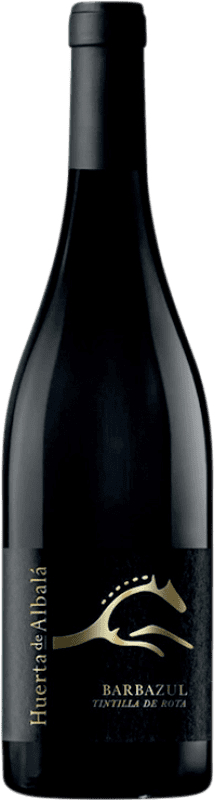 16,95 € Spedizione Gratuita | Vino Rosso Huerta de Albalá Barbazul I.G.P. Vino de la Tierra de Cádiz Spagna Tintilla de Rota 75 cl
