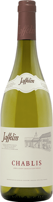 31,95 € Бесплатная доставка | Белое вино Jaffelin A.O.C. Chablis Франция Chardonnay бутылка 75 cl