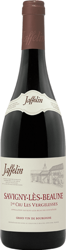 42,95 € Envio grátis | Vinho Tinto Jaffelin Les Vergelesses 1er Premier Cru A.O.C. Savigny-lès-Beaune França Pinot Noir 75 cl