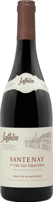 39,95 € Бесплатная доставка | Красное вино Jaffelin Les Gravières 1er Premier Cru A.O.C. Santenay Франция Pinot Noir — Пино Нуар 75 cl