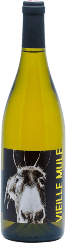 9,95 € Бесплатная доставка | Белое вино Jeff Carrel Vieille Mule I.G.P. Vin de Pays Côtes Catalanes Франция Macabeo — Макабео 75 cl