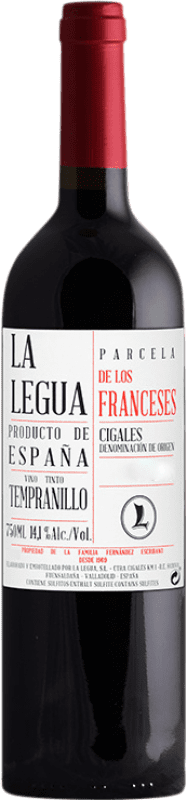 9,95 € 免费送货 | 红酒 La Legua Parcela de los Franceses D.O. Cigales 西班牙 Tempranillo 瓶子 75 cl