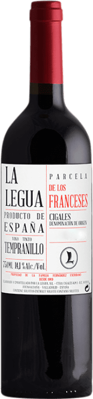 9,95 € Free Shipping | Red Wine La Legua Los Franceses Parcela Única — Single Vineyard D.O. Cigales Spain Tempranillo 75 cl