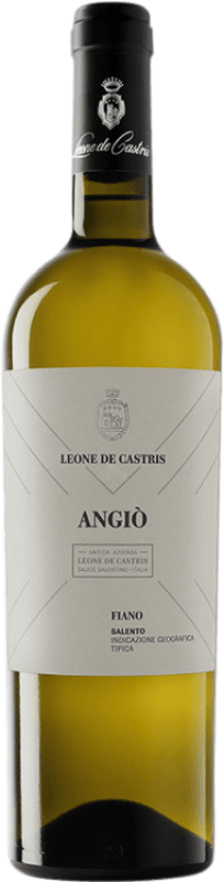 15,95 € Spedizione Gratuita | Vino bianco Leone De Castris Angiò I.G.T. Salento Italia Fiano Bottiglia 75 cl