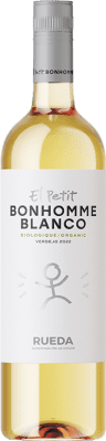 10,95 € Envoi gratuit | Vin blanc Bonhomme El Petit Bonhomme Blanco Organic D.O. Rueda Espagne Verdejo Bouteille 75 cl