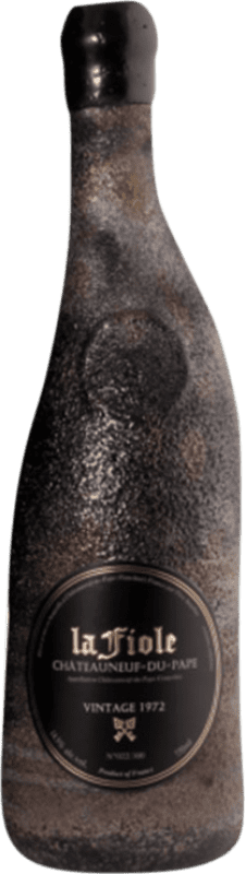 305,95 € Envío gratis | Vino tinto Brotte La Fiole Vintage 1972 A.O.C. Châteauneuf-du-Pape Francia Syrah, Garnacha, Mourvèdre, Cinsault, Counoise Botella 75 cl