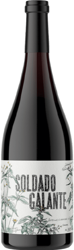 23,95 € Бесплатная доставка | Красное вино Malahierba Soldado Galante D.O.P. Vino de Calidad Sierra de Salamanca Испания Tempranillo, Rufete, Calabrese, Rufete White бутылка 75 cl