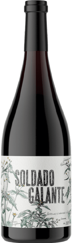 23,95 € Envío gratis | Vino tinto Malahierba Soldado Galante D.O.P. Vino de Calidad Sierra de Salamanca España Tempranillo, Rufete, Calabrese, Rufete Blanco Botella 75 cl