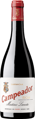 26,95 € Free Shipping | Red wine Martínez Lacuesta Campeador D.O.Ca. Rioja Spain Grenache Bottle 75 cl