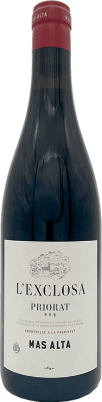 76,95 € Free Shipping | Red Wine Mas Alta L'Exclosa D.O.Ca. Priorat Spain Syrah — Shiraz Bottle 75 cl
