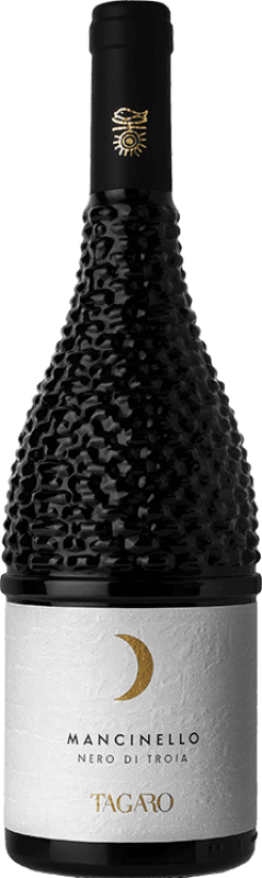 11,95 € Spedizione Gratuita | Vino Rosso Masseria Tagaro Mancinello I.G.T. Puglia Italia Nero di Troia 75 cl