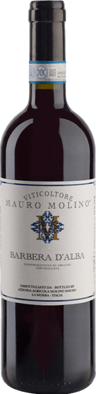 21,95 € Kostenloser Versand | Rotwein Mauro Molino D.O.C. Barbera d'Alba Italien Barbera 75 cl