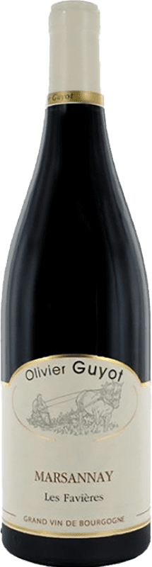 57,95 € Envío gratis | Vino tinto Olivier Guyot Les Favières A.O.C. Marsannay Francia Pinot Negro Botella 75 cl