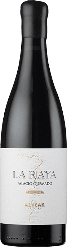 36,95 € Kostenloser Versand | Rotwein Palacio Quemado La Raya I.G.P. Vino de la Tierra de Extremadura Spanien Trincadeira Flasche 75 cl