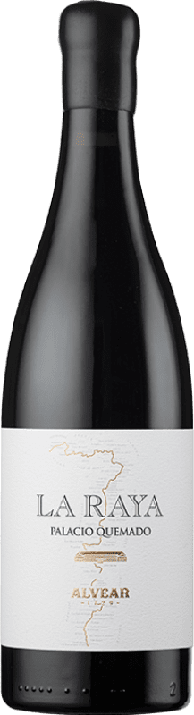 36,95 € Envío gratis | Vino tinto Palacio Quemado La Raya I.G.P. Vino de la Tierra de Extremadura España Trincadeira Botella 75 cl