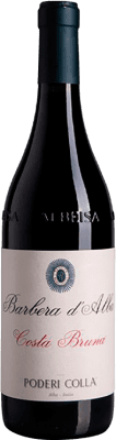 19,95 € Envio grátis | Vinho Tinto Poderi Colla Costa Bruna D.O.C. Barbera d'Alba Itália Barbera 75 cl