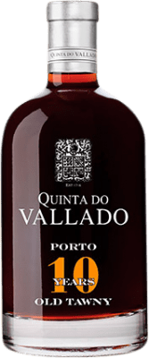 25,95 € Free Shipping | Fortified wine Quinta do Vallado Tawny I.G. Porto Portugal Touriga Franca, Touriga Nacional, Tinta Roriz, Tinta Amarela 10 Years Medium Bottle 50 cl