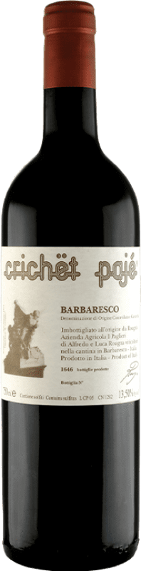 1 649,95 € Envio grátis | Vinho tinto Roagna Crichët Pajé D.O.C.G. Barbaresco Itália Nebbiolo Garrafa 75 cl