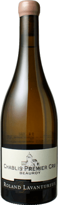 93,95 € Kostenloser Versand | Weißwein Roland Lavantureux Beauroy Premier Cru A.O.C. Chablis Frankreich Chardonnay Flasche 75 cl