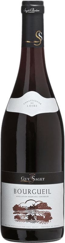 15,95 € Spedizione Gratuita | Vino rosso Saget La Perrière Guy Saget Bourgueil Francia Cabernet Franc Bottiglia 75 cl