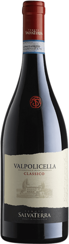 10,95 € Free Shipping | Red wine Salvaterra Classico D.O.C. Valpolicella Italy Corvina, Rondinella, Corvinone Bottle 75 cl