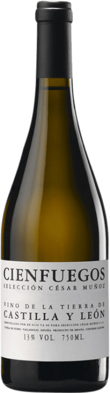 52,95 € Spedizione Gratuita | Vino bianco César Muñoz Cienfuegos I.G.P. Vino de la Tierra de Castilla y León Spagna Godello, Verdejo, Albarín Bottiglia Magnum 1,5 L