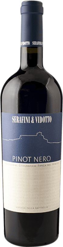 24,95 € Бесплатная доставка | Красное вино Serafini e Vidotto Giovane I.G.T. Veneto Италия Pinot Black бутылка 75 cl