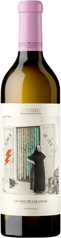13,95 € Envío gratis | Vino blanco Siete Pasos La Casa de las Locas D.O. Monterrei España Godello Botella 75 cl