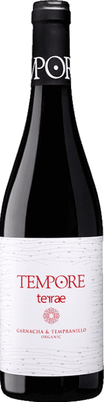 8,95 € Envio grátis | Vinho Tinto Tempore Terrae I.G.P. Vino de la Tierra Bajo Aragón Espanha Tempranillo, Garnacha — Grenache 75 cl