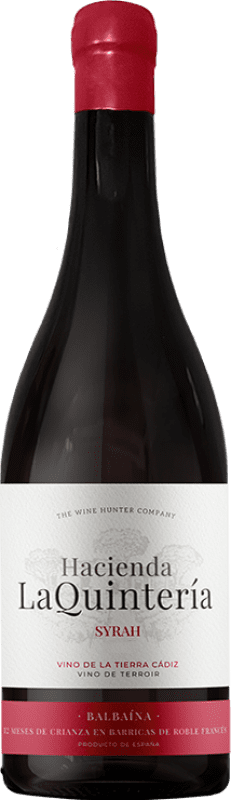 15,95 € Kostenloser Versand | Rotwein The Wine Hunter Hacienda La Quintería I.G.P. Vino de la Tierra de Cádiz Spanien Syrah Flasche 75 cl