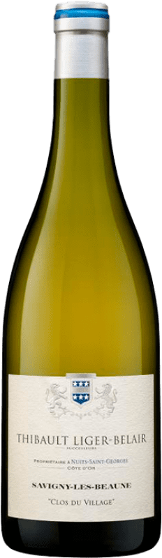 59,95 € Spedizione Gratuita | Vino Bianco Thibault Liger-Belair Clos du Village A.O.C. Savigny-lès-Beaune Francia Chardonnay, Pinot Bianco 75 cl