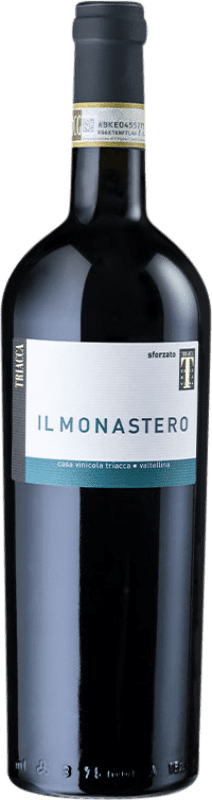 51,95 € Free Shipping | Red wine Triacca Il Monastero D.O.C.G. Sforzato di Valtellina Italy Nebbiolo Bottle 75 cl