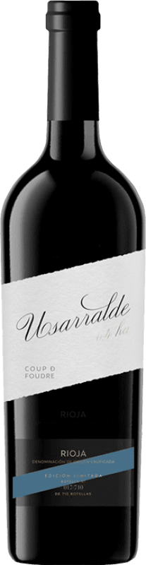 369,95 € Kostenloser Versand | Rotwein Usarralde Coup de Foudre Reserve D.O.Ca. Rioja Spanien Grenache Flasche 75 cl