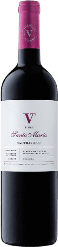 19,95 € Бесплатная доставка | Красное вино Valtravieso Finca Santa María D.O. Ribera del Duero Испания Tempranillo, Merlot, Cabernet Sauvignon бутылка Магнум 1,5 L