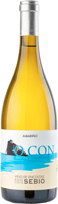 27,95 € Envío gratis | Vino Blanco Viños de Encostas O Con Galicia España Albariño 75 cl