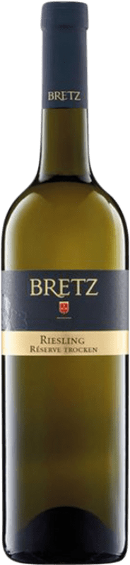 9,95 € Бесплатная доставка | Белое вино Bretz Резерв Q.b.A. Rheinhessen Германия Riesling бутылка 70 cl