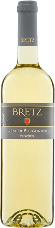 7,95 € Бесплатная доставка | Белое вино Bretz Q.b.A. Rheinhessen Германия Pinot Grey бутылка 75 cl