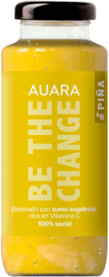 1,95 € 送料無料 | ジュース Auara スペイン 小瓶 20 cl Piña — パイナップル