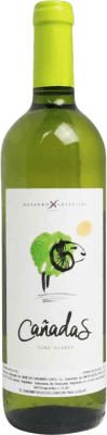 4,95 € Spedizione Gratuita | Vino bianco Cañadas. Blanco Spagna Bottiglia 75 cl