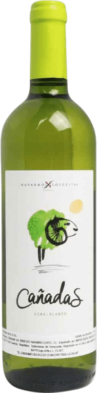 1,95 € Envoi gratuit | Vin blanc Cañadas. Blanco Espagne Bouteille 75 cl