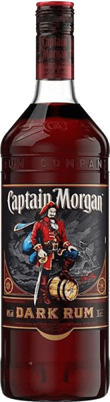 16,95 € Envío gratis | Ron Captain Morgan Negro Jamaica 70 cl